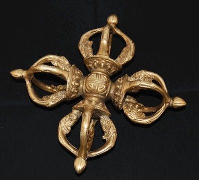 Antique Brass Paperweight