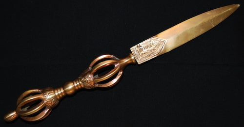 Antique Brass Letter Opener