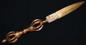 Antique Brass Letter Opener