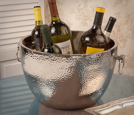 Nickel Plated Aluminum Bottle Cooler –
