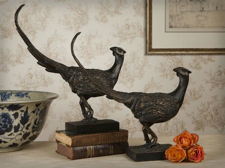 Bronzed Pheasant Statuette