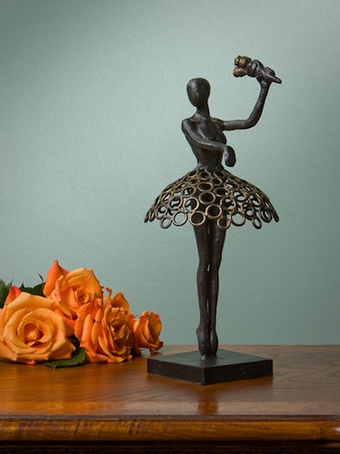 Bronzed Iron Ballerina