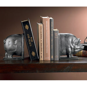 Iron Pig Bookends