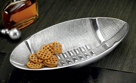 Textured Football Snack Dish –