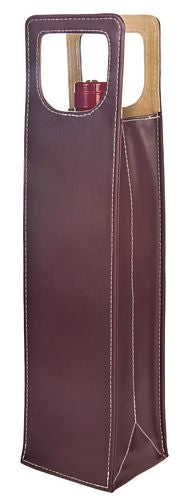 BURGUNDY FORTEZZA WINE BOTTLE TOTE
