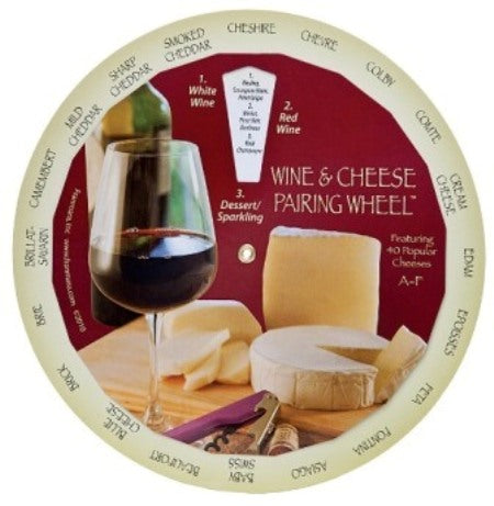 Wine and Cheese Pairing Wheel