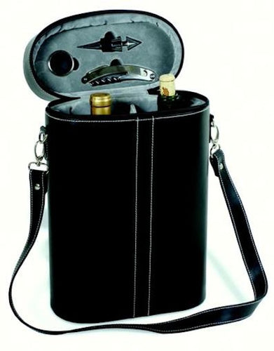 Two Bottle Wine Travel Case