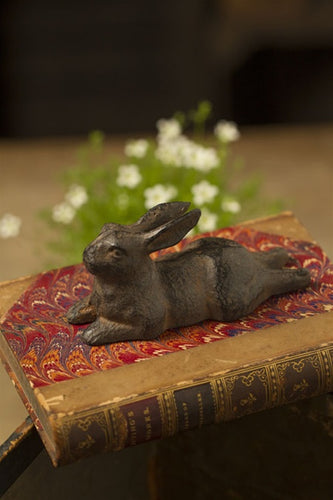 Cast Iron Lazy Rabbit