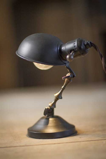 Articulated Brass Work Light –